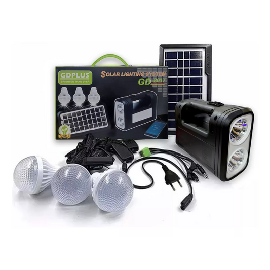 Kit Generador Carga Solar Camping y Emergencia Todo Evento