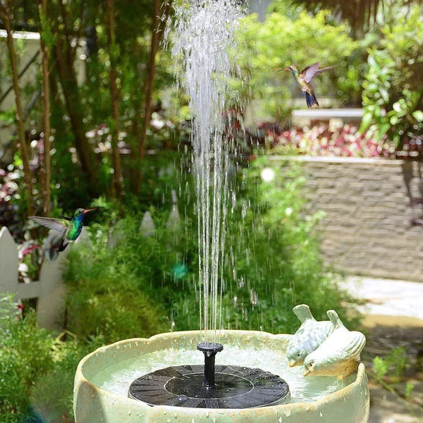 Fuente Solar Flotante Decorativa Piscinas, Fuentes, Estanques y Decoracion de Jardines