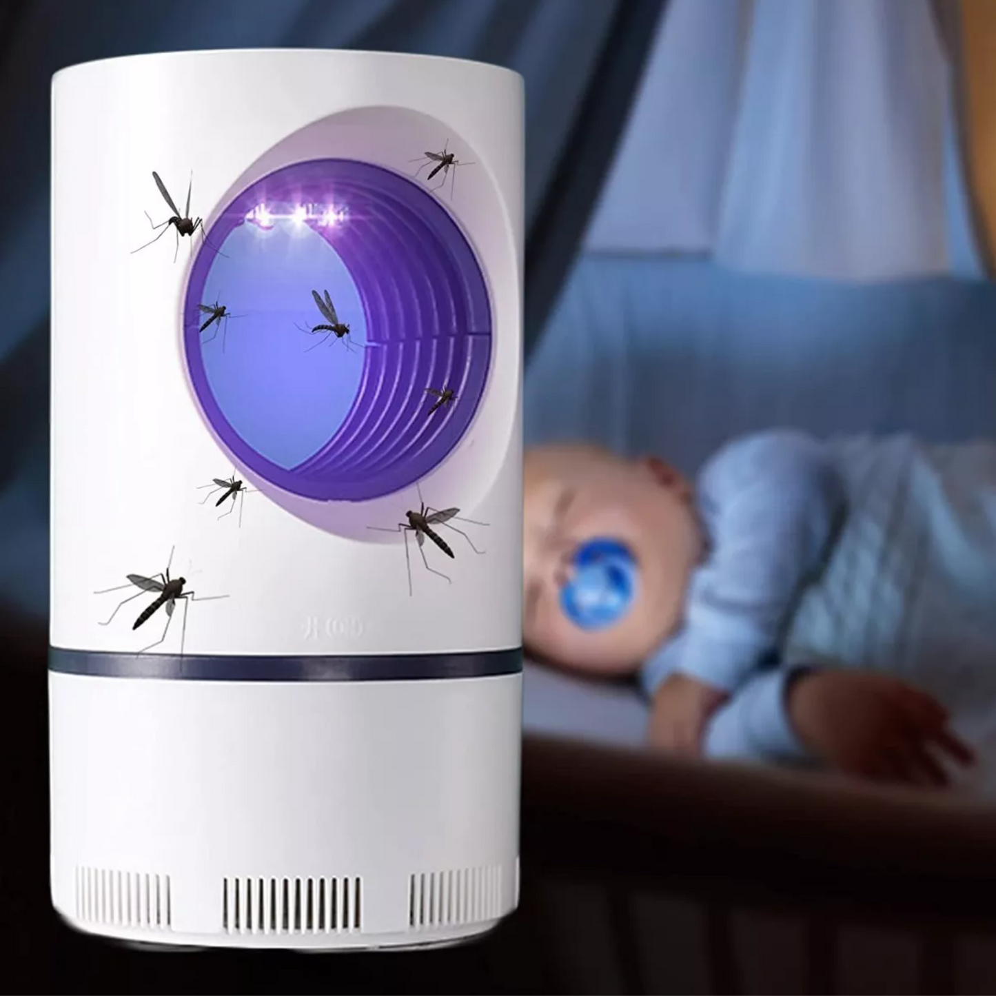 Lampara LED Atrapa Mosquitos USB KILLER LAMP ⚰️